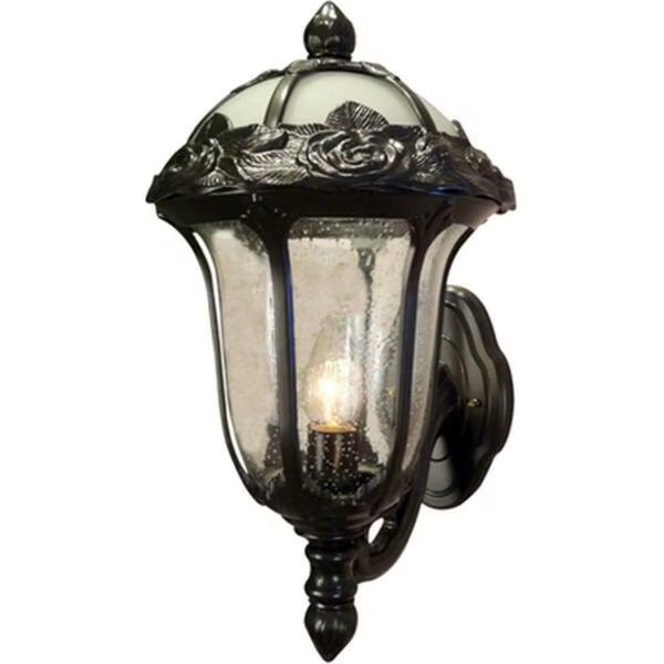 Rose Garden Medium Post Mount Light with Seedy Glass, Oil Rubbed Bronze, Special Lite Products, Mfr#: F-2710-ORB-SG
