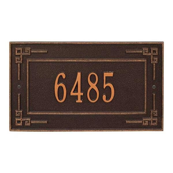 Classic Address Plaque, Oil Rubbed Bronze, Special Lite Products, Mfr#: SAP-4180-ORB