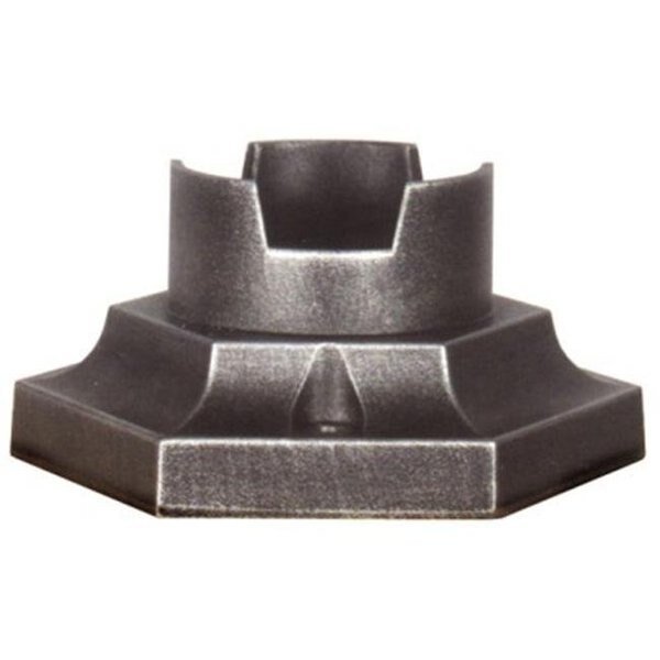 Special Lite Products PB-173-ORB Pedestal Post Base; Oil Rubbed Bronze, Special Lite Products, Mfr#: PB-173-ORB