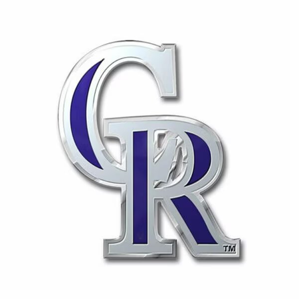 Colorado Rockies Color Auto Emblem, Team Promark, Mfr#: TPBBAECOL