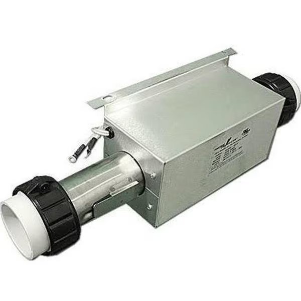 2 x 15 in. Cal Spa 5.5KW 230V Heater Assembly with Enclosure 0.12 in. Pressure Tap; Auto Reset Hi-Limit & 2 in. Tailpieces, Cool Kitchen, Mfr#: CO1188869