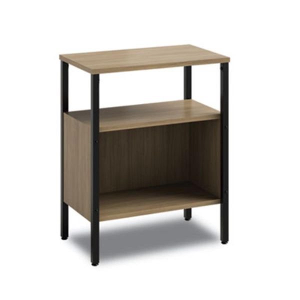 23.5 x 14 x 29.6 in. Simple Storage, Walnut, Roomfactory, Mfr#: RO2485454
