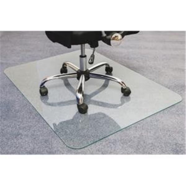 36 x 48 in. Glaciermat Glass Chair Mat, Back2Basics, Mfr#: BA1190560