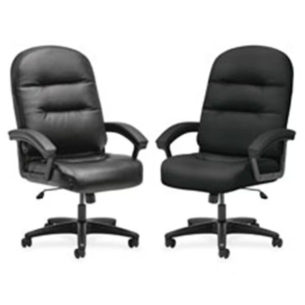 Pillow-Soft Executive High-Back Chair Black, Seatsolutions, Mfr#: SE530643