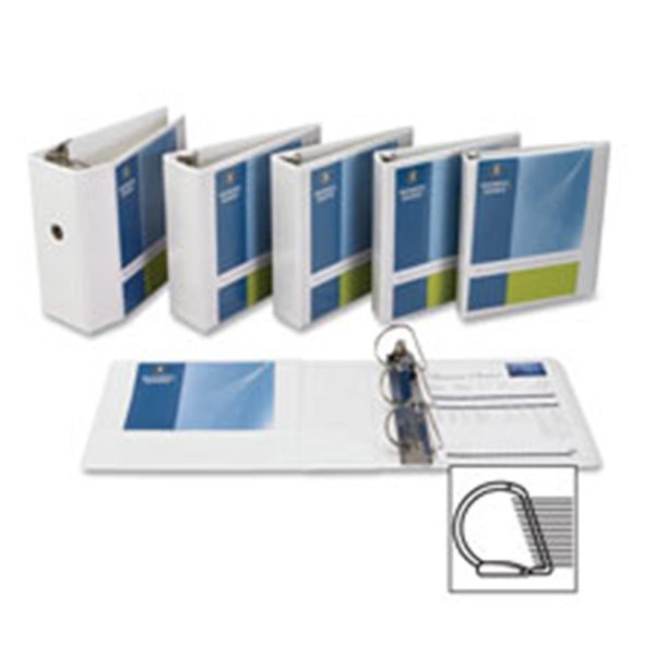 Basic D Ring White View Binders - White, Davenport, Mfr#: DA1612896