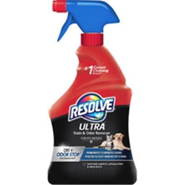 Reckitt Benckiser RAC99305 Resolve Ultra Stain & Odor Remover; Light Yellow, Reckitt Benckiser, Mfr#: RAC99305