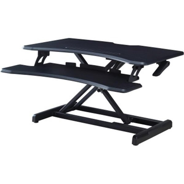X-Type Slim Desk Riser, Black, Upgrade, Mfr#: UP2656327