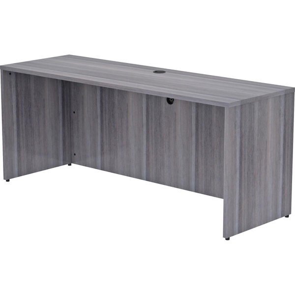 Weathered Charcoal Laminate Desking Charcol 29.5 x 72 x 30 in., Lorell, Mfr#: LLR69552