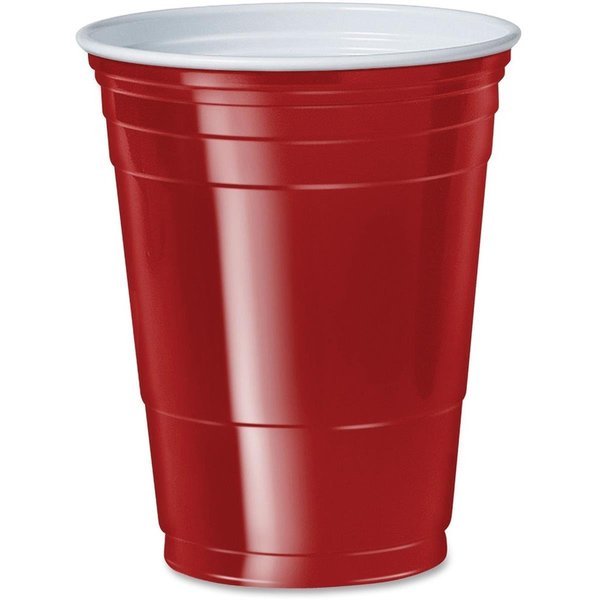 16 oz. Plastic Cold Party Cups - Red, Tistheseason, Mfr#: TI1612933