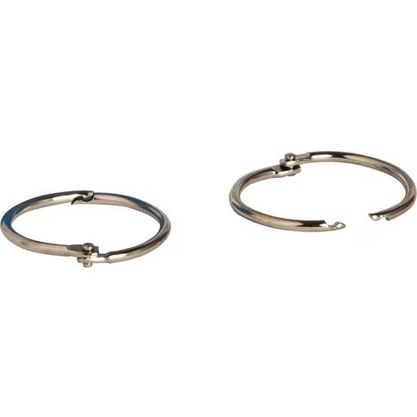 1.5 in. dia. Standard Book Rings; Silver - Bundle of 500, Davenport & Company, Mfr#: DA1646502