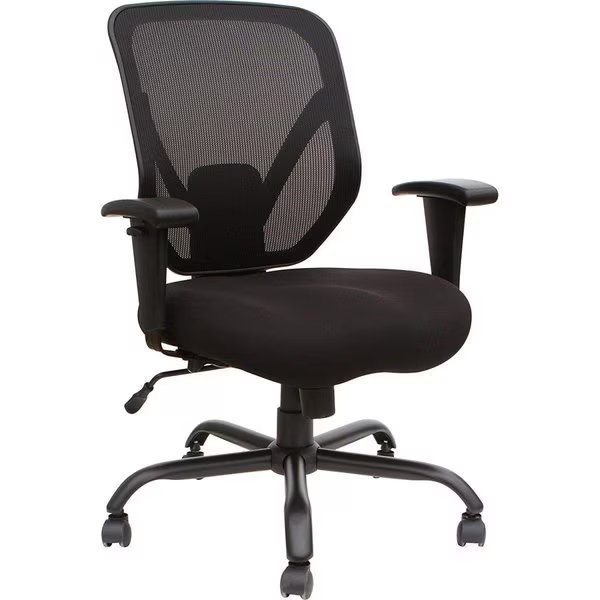 28 in. 350 Big & Tall Mesh Chair, Lorell, Mfr#: LLR40210