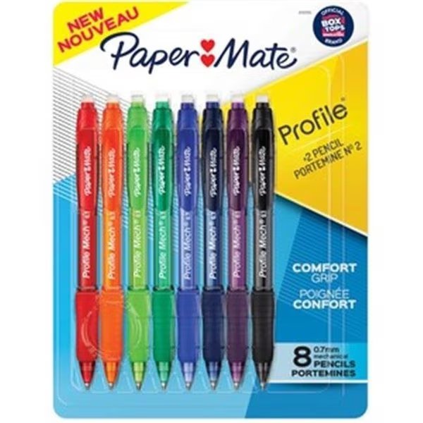 Newell Brands PAP2105705 7 mm Paper Mate Mechanical Pencils; Assorted Color - Pack of 8, Newell Brands, Mfr#: PAP2105705