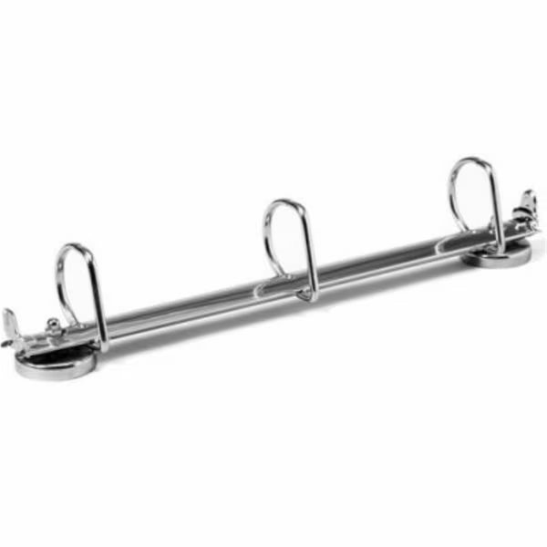 Silver Magnetic Hanging Binder Rings - 3 Binder & 1.5 in. Slant - Holds 375 Sheets, Workstationpro, Mfr#: TH2656798
