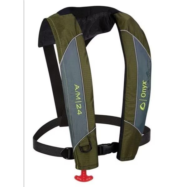 Onyx 1112693 A-M-24 Auto Manual Inflatable Adult Life Jacket, Onyx Outdoor, Mfr#: 1112693