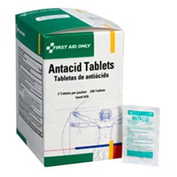 FAO First Aid Antacid Tablet - 250 Count, Qualitycare, Mfr#: QU529074