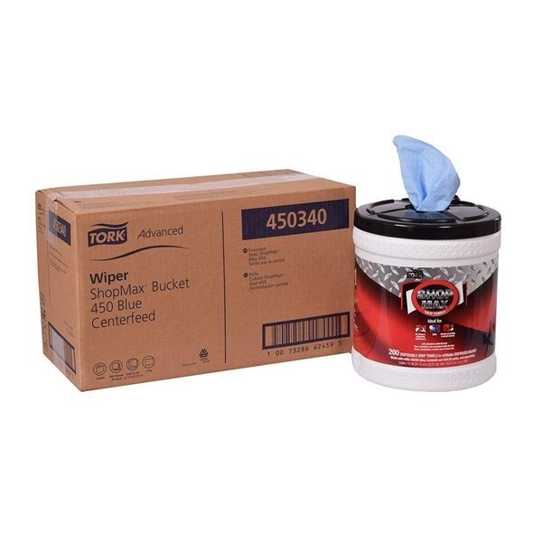TRK Wiper Centerfeed Dry Wipe Bucket, Essity, Mfr#: 450340