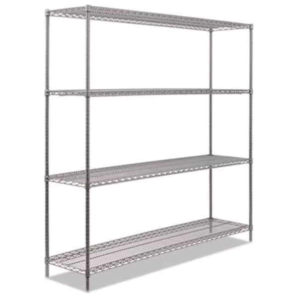Alera SW207218BA Black Anthracite Plus Wire Shelving Kit, Alera, Mfr#: SW207218BA