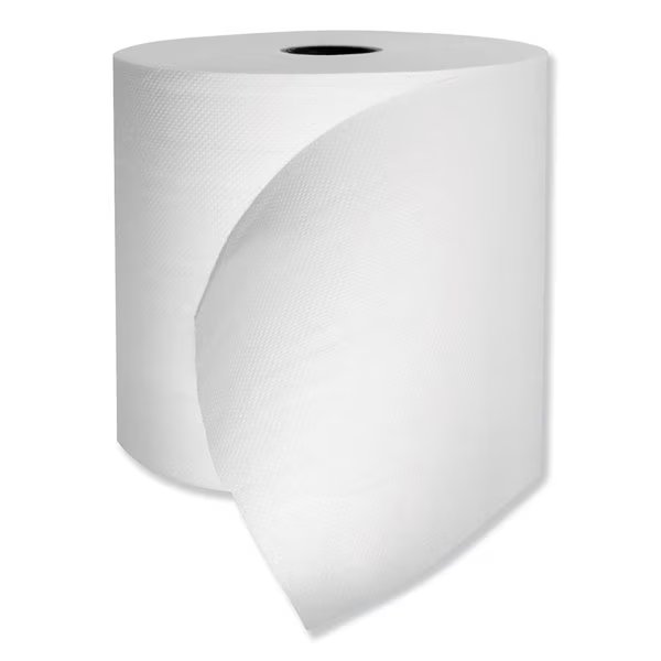 MOR 500 ft. Hardwound Roll Towels, White, Latestluxury, Mfr#: LA1615520
