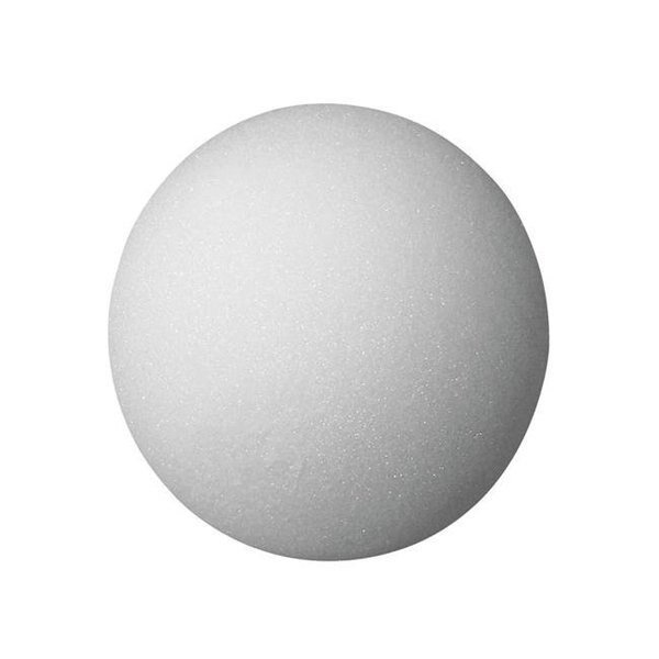 Ball Styrofoam Shape; 2 in.; White - Pack of 12, Tosafos, Mfr#: TO1415992