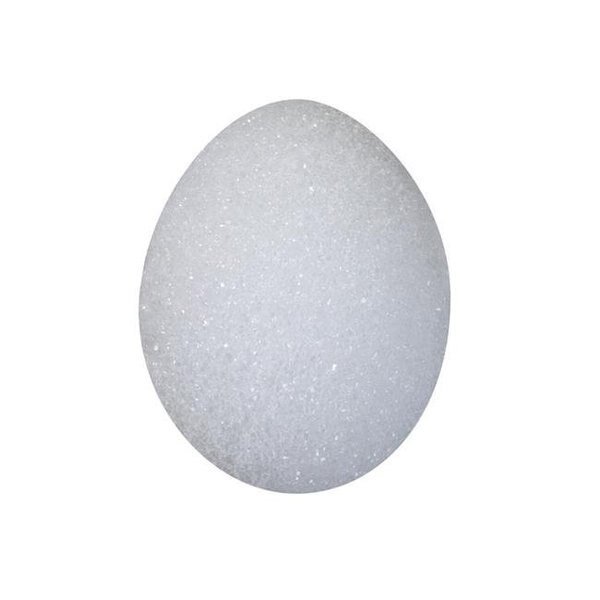 Egg Styrofoam Shape; 3.16 x 2.312 in.; White - Pack of 4, Tosafos, Mfr#: TO1415994