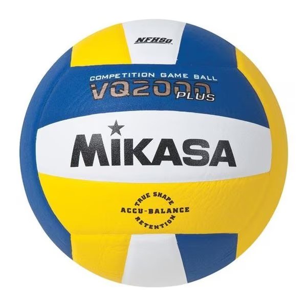 Mikasa 2019896 Volleyball NFHS Approved Volleyball; Royal; Gold & White - Size 5, Mikasa, Mfr#: 2019896