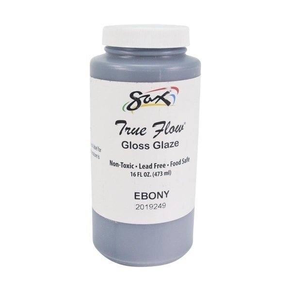 Sax 2019249 1 Pint True Flow Gloss Glaze; Ebony, Sax, Mfr#: 2019249