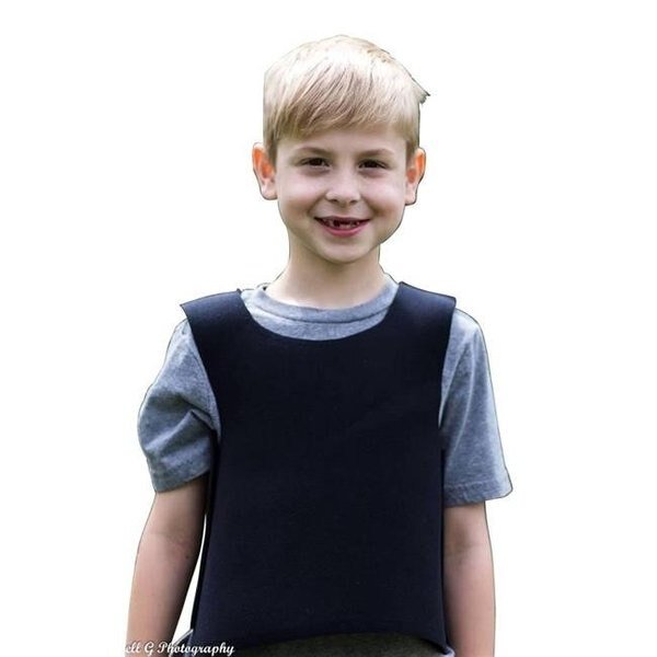 Covered in Comfort 17 x 15 in. Compression Vest  Black - Large, Covered In Comfort, Mfr#: 420L