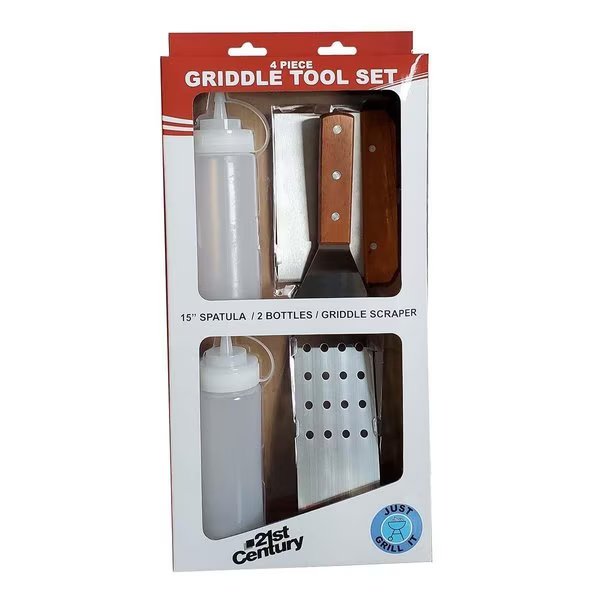 Griddle Tool Kit 4 Piece, 21St Century, Mfr#: B71A5