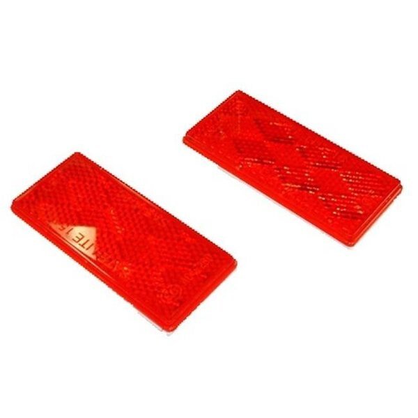 StentensGolf RE0000 1.5 x 3.25 in. Pair of Reflectors ; Amber, Stentensgolf, Mfr#: RE0000
