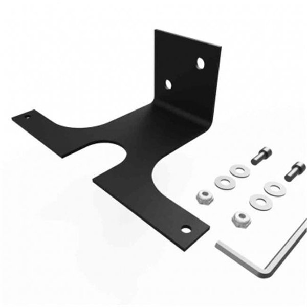 Stage Ninja VMB-6-S 6 in. Vertical Mounting Bracket for Retractable Cable Reels - Black Powdered Coat, Stage Ninja, Mfr#: VMB-6-S