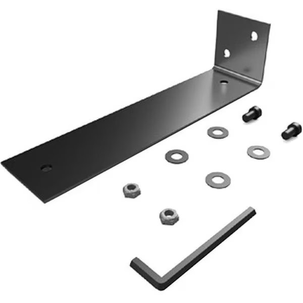 Stage Ninja VMB-9-S 9 in. Vertical Mounting Bracket for Retractable Cable Reels - Black, Stage Ninja, Mfr#: VMB-9-S