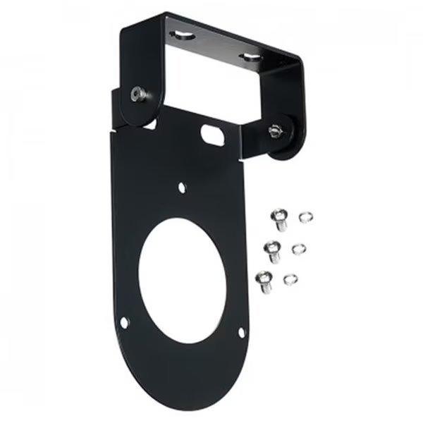 Stage Ninja VMB-7-S 7.5 in. Vertical Mounting Bracket for Retractable Cable Reels - Black, Stage Ninja, Mfr#: VMB-7-S