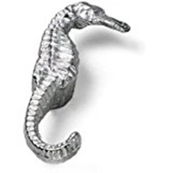 Oceana Sea Horse Knob - Left Side Facing, Polished Chrome, Grilltown, Mfr#: GR1625541