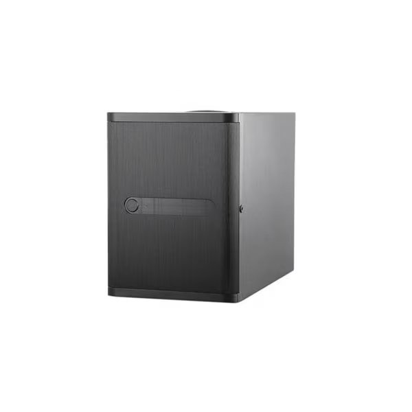 Silver Stone Technologies DS380B Rackmount Storage Server Chassis Premium Mini-ITX DTX Small Form Factor NAS Computer Cases - Black, Silverstone, Mfr#: DS380B