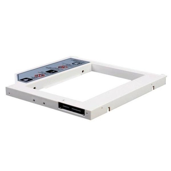 Silver Stone Technologies TS08 9.5 mm 2.5 in. SATA HDD & SSD Caddy Conversion Tray for Laptop, Silverstone, Mfr#: TS08