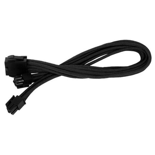 Silver Stone Technologies PP07-EPS8B 8 Pin 300 mm Power Extension Cable, Silverstone, Mfr#: PP07-EPS8B