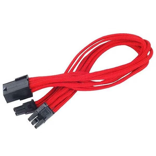 8 Pin 250 mm Extension Power Cable, Silverstone, Mfr#: PP07-PCIR