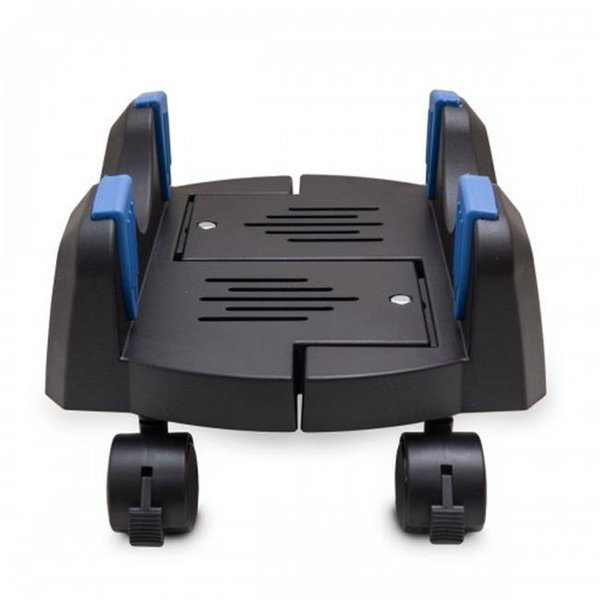 SYBA Multimedia SY-ACC65092 7-12 in. Extra Wide Plastic PC Floor Stand for ATX or E-ATX Case with Adjustable Width from Caster Wheels, Syba Multimedia, Mfr#: SY-ACC65092