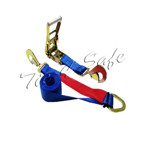 2 in. x 8 ft. Combo Ratchet & Axle Strap with D Ring & Adjustable Axle Strap; Blue - 4 Piece, Time Out, Mfr#: TI1484007