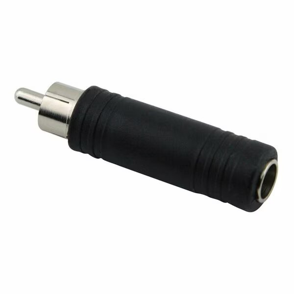 0.25 in. Female - RCA Male Mono Adapter, Ace Products Group, Mfr#: PA14FRM