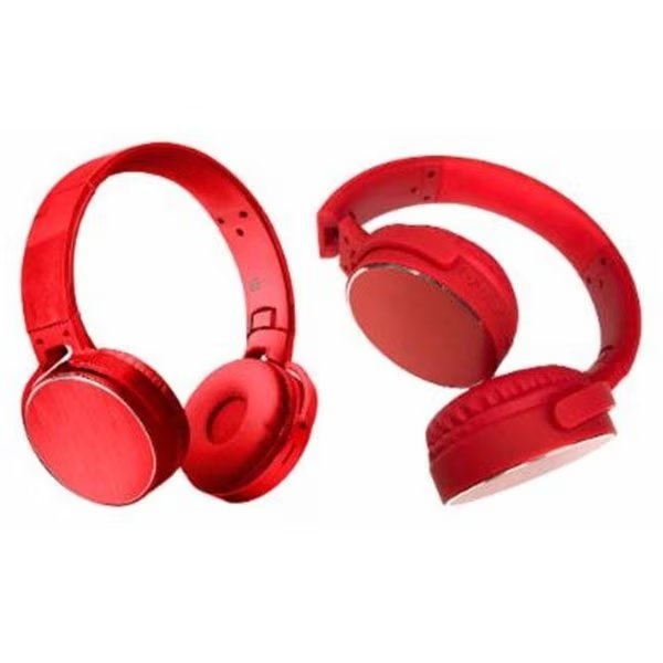 Bytech BCAUBO170RD Swivel Wireless Stereo Headphones; Red, Bytech, Mfr#: BCAUBO170RD
