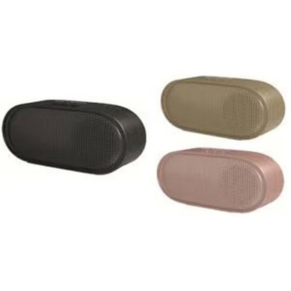Bytech BYAUBS160AC Bluetooth Oval Speaker - Assorted Color, Bytech, Mfr#: BYAUBS160AC