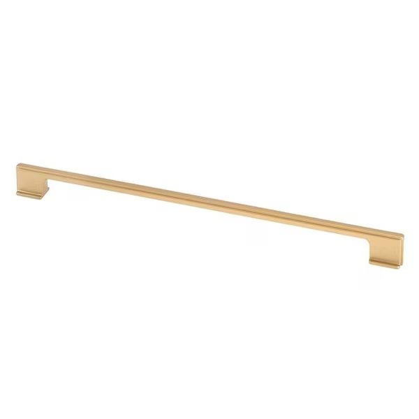 320 mm Thin Square Cabinet Knob Handle - Matte Brass, Gan Eden, Mfr#: GA2498771