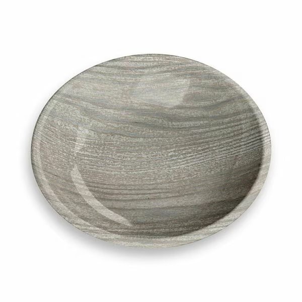 French Oak Saucer - Grey Set of 2, Tarhong, Mfr#: TCT3052CSGFO