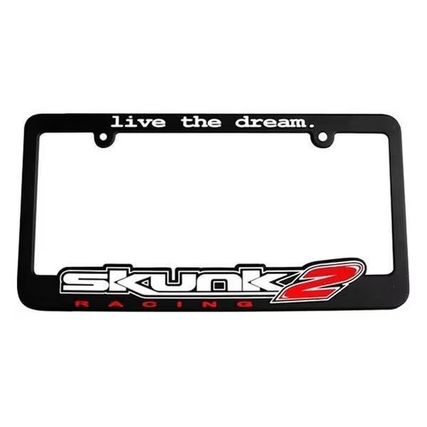 Skunk2 Racing 838-99-1450 Live The Dream License Plate Frame, Skunk2 Racing, Mfr#: 838-99-1450