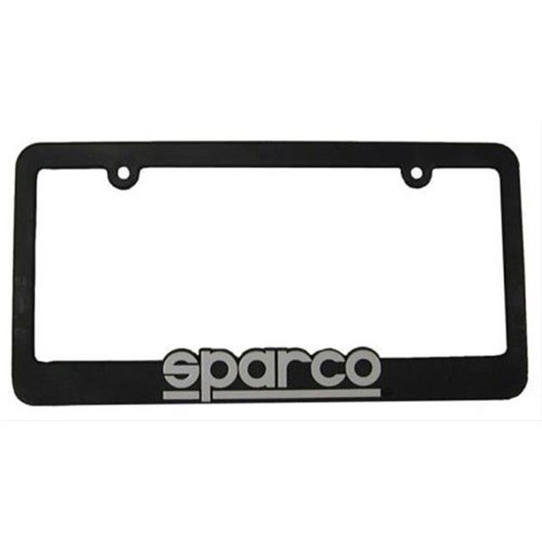 Sparco SP099FRAME Plastic License Plate Frame, Sparco, Mfr#: SP099FRAME