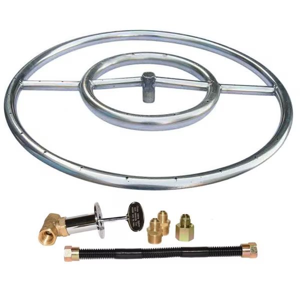 18 in. Stainless Steel Ring Pro-Kit Natural Gas, Sleep Ez, Mfr#: SL2498800