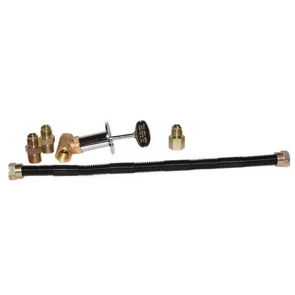Tretco BK3P-18NG 18 x 0.5 in. Firepit Pro Connection Kit Natural Gas, Tretco, Mfr#: BK3P-18NG