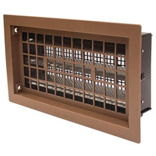 Air Vent 212958 Auto Foundat Vent; Brown, Air-Vent, Mfr#: 212958