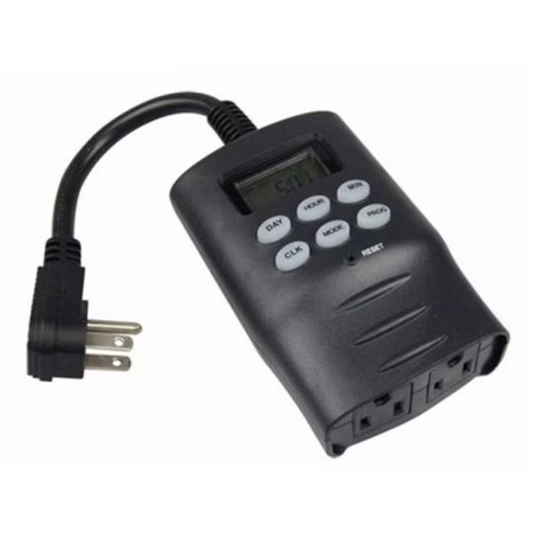 Outdoor;7 Day Digital Timer, Downbeat, Mfr#: DO564709